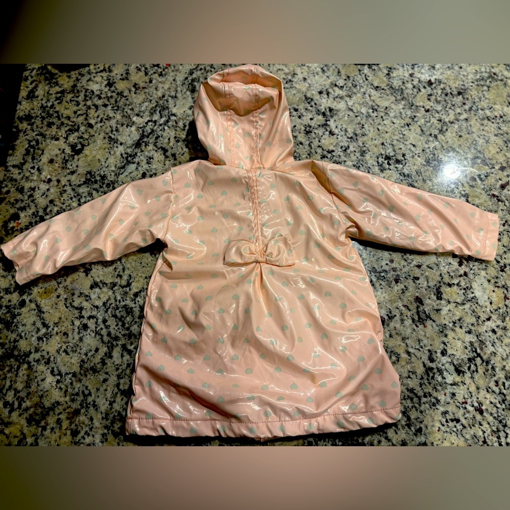DKNY Girls Rain Coat/Jacket 3T